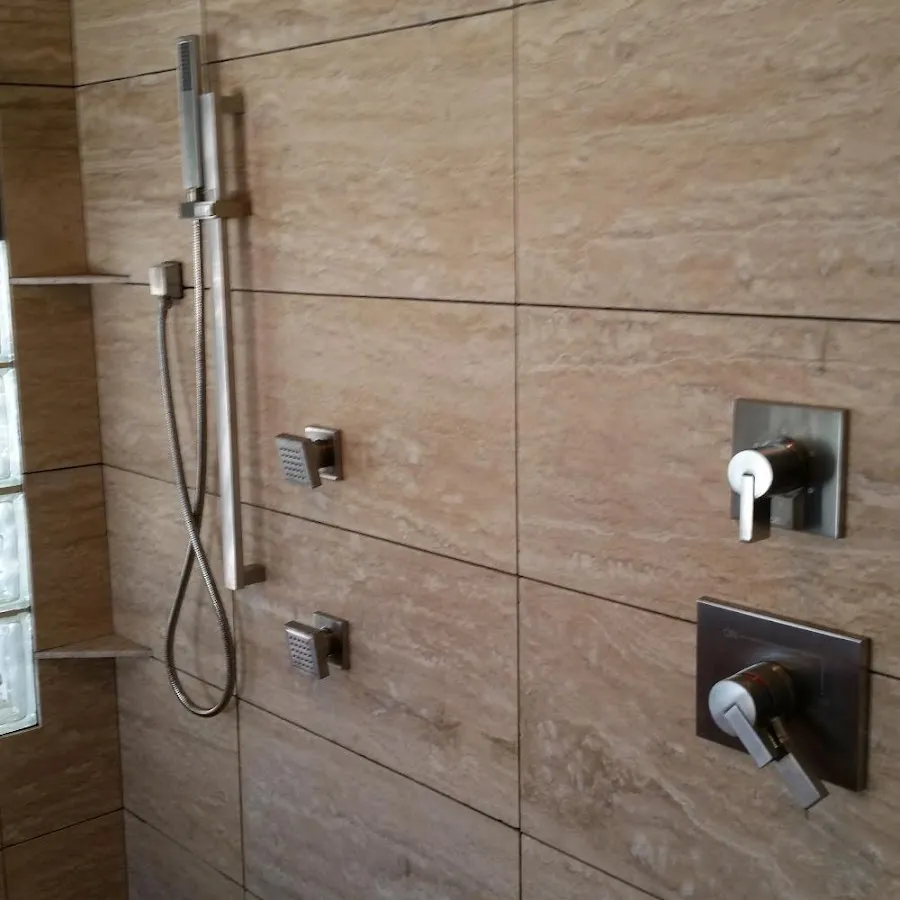 Shower fixture installation for Water Heater Replacement in Winchendon